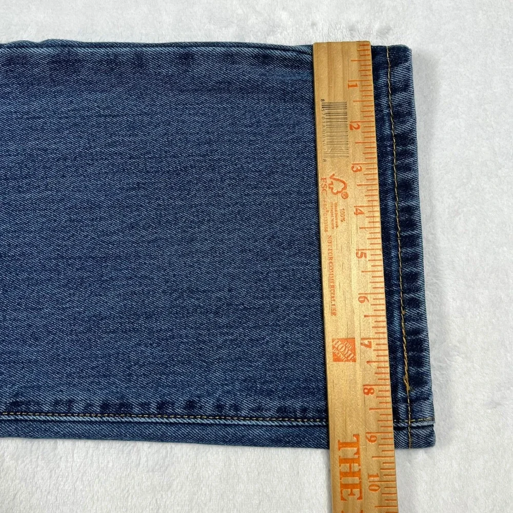 Levi's 517 Bootcut Jeans Mens 34x30 Blue Medium Wash Denim Cotton Classic